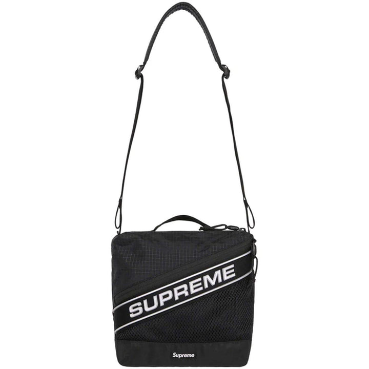 3D Logo Shoulder Bag (Black)