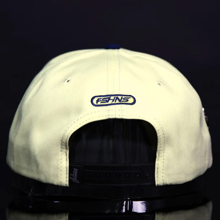 Astro Space Snapback Hat (Pale Yellow/Blue)