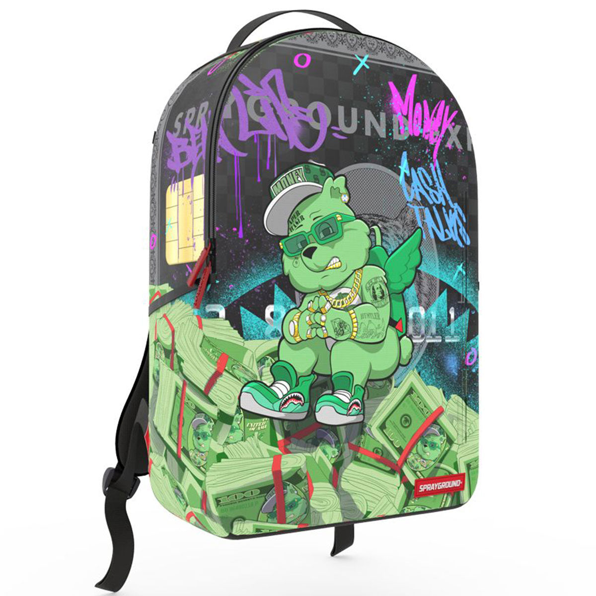 Sprayground Gummy Money Sprayground Evil Money Backpack MONEYBEAR