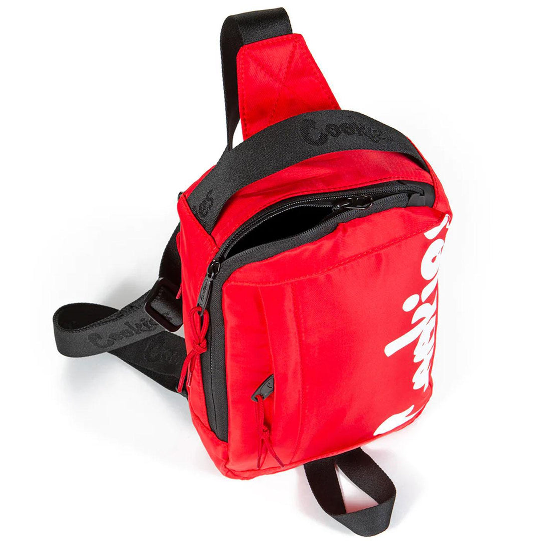 Nelson Smell Proof Sling Bag (Red)