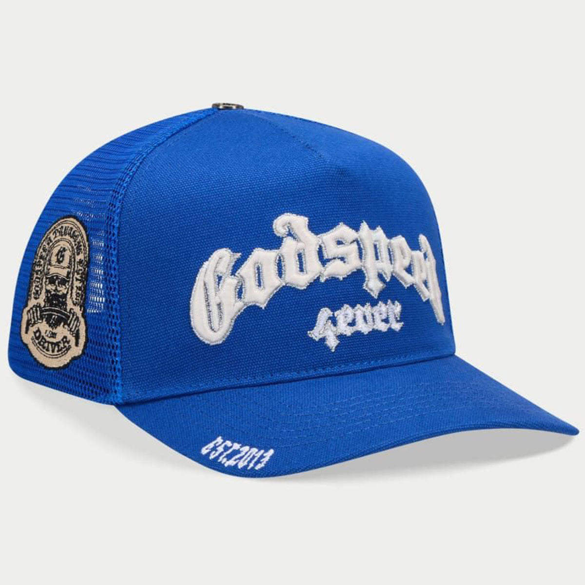 GS Forever Trucker Hat (Blue) | Godspeed – Urban Street Wear