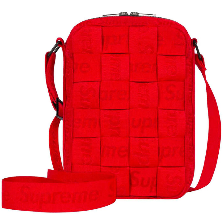 Supreme Woven Side Bag (Red)