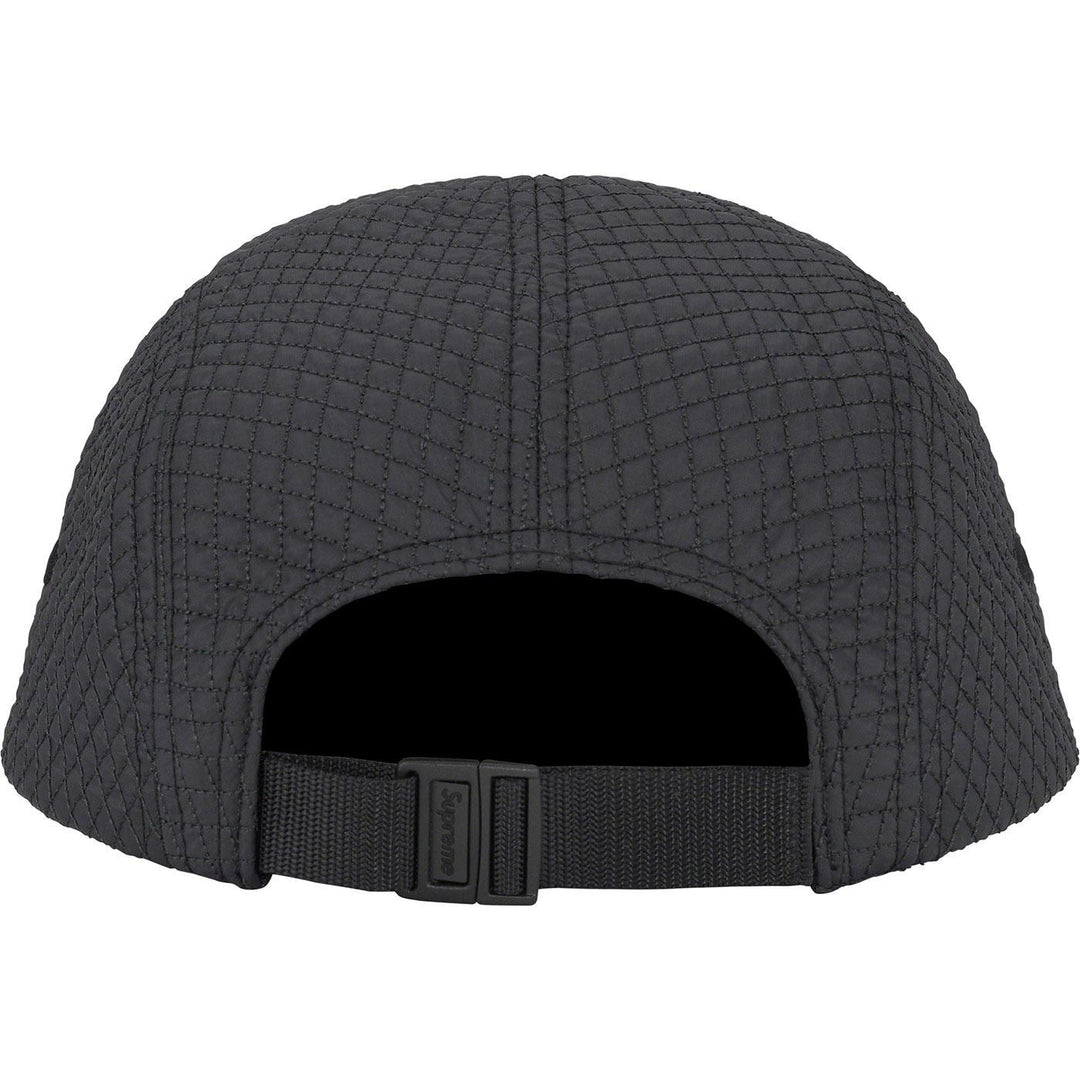 Micro Quilted Camp Cap (Black)