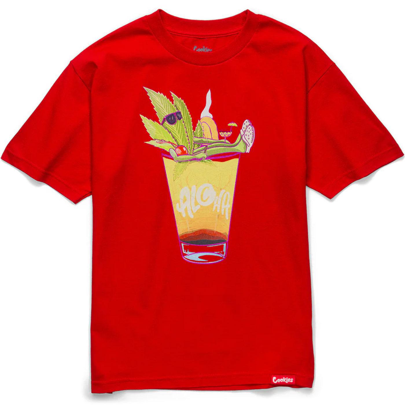 Cookies Infused Tequila Sunrise Tee (Red) Urban Street Wear