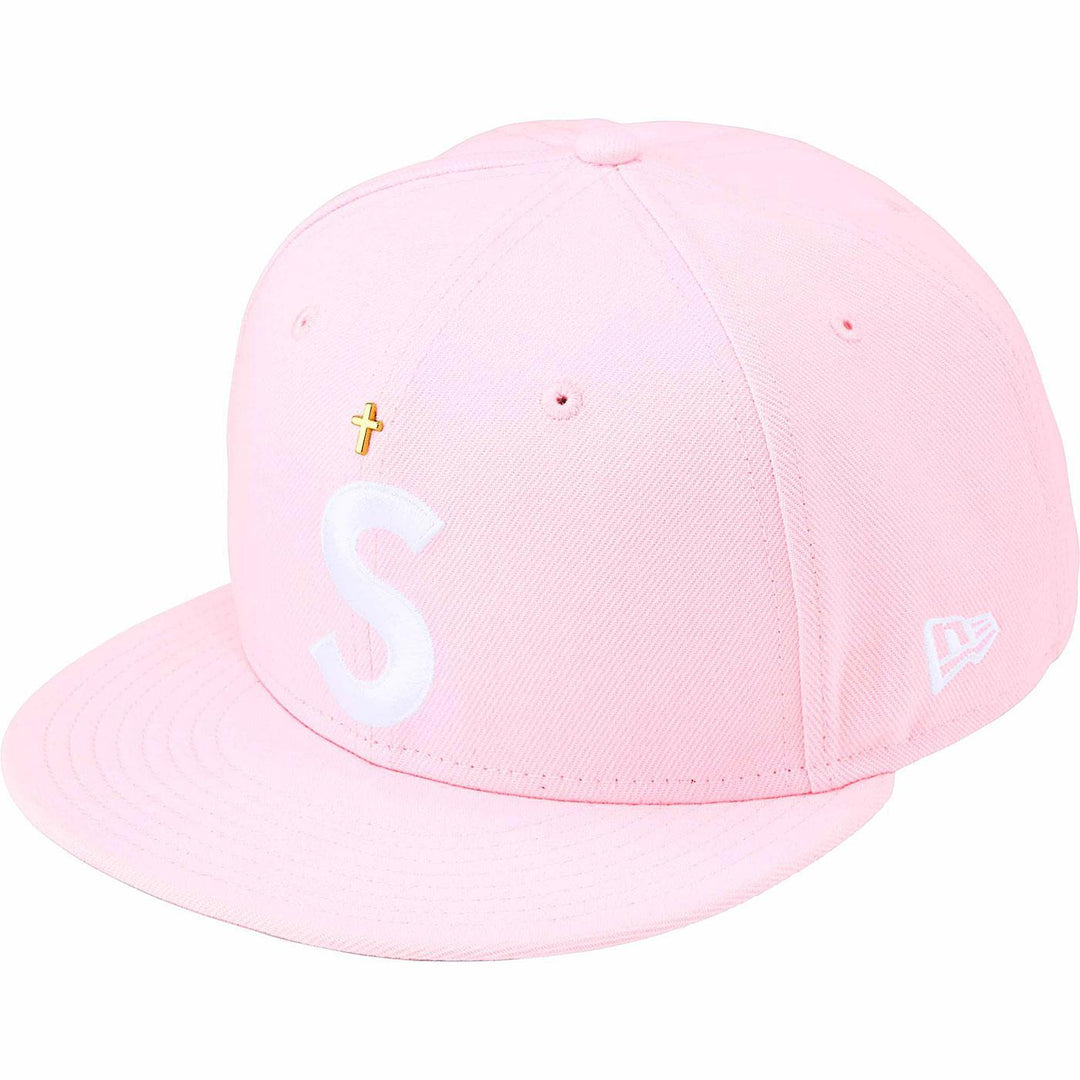 Gold Cross S Logo New Era® Cap (Pink)