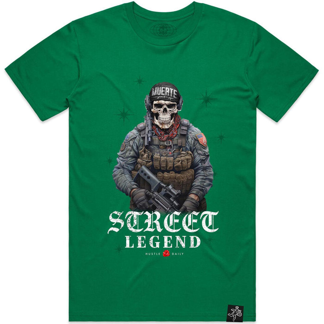 Soldier Skull Legend Tee (Kelly Green)