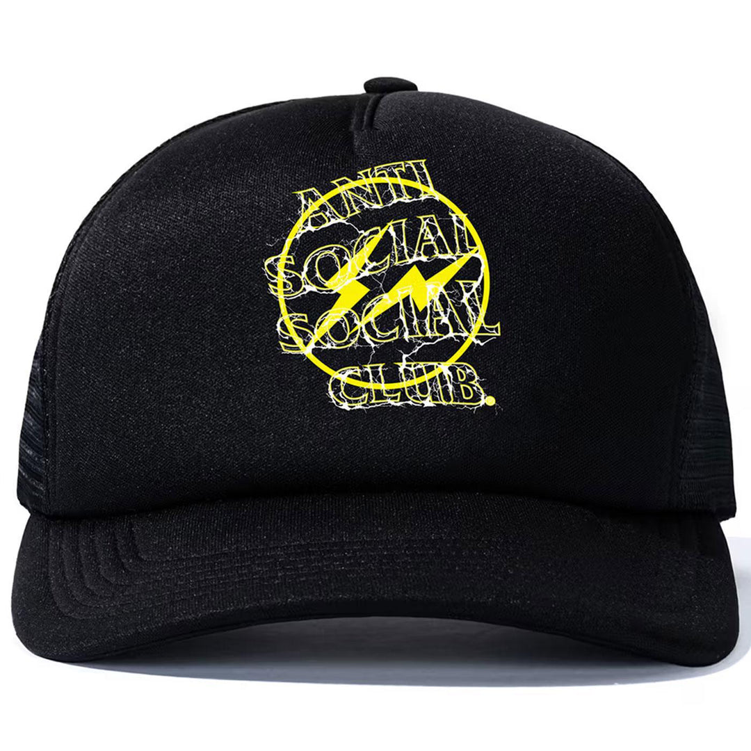 ASSC x Fragment Design Bolt Hat (Black/Yellow)