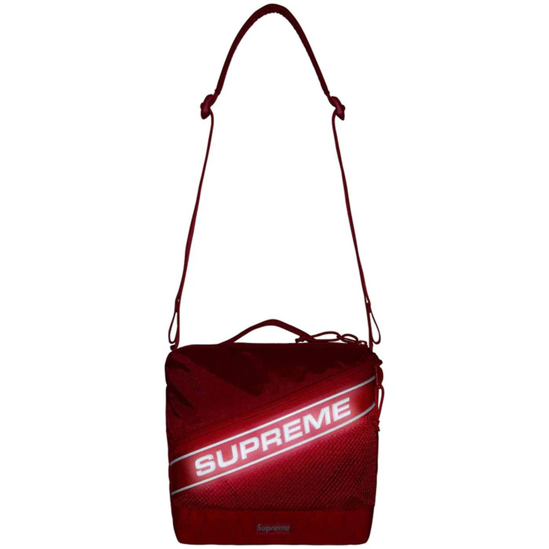 3D Logo Shoulder Bag (Red)