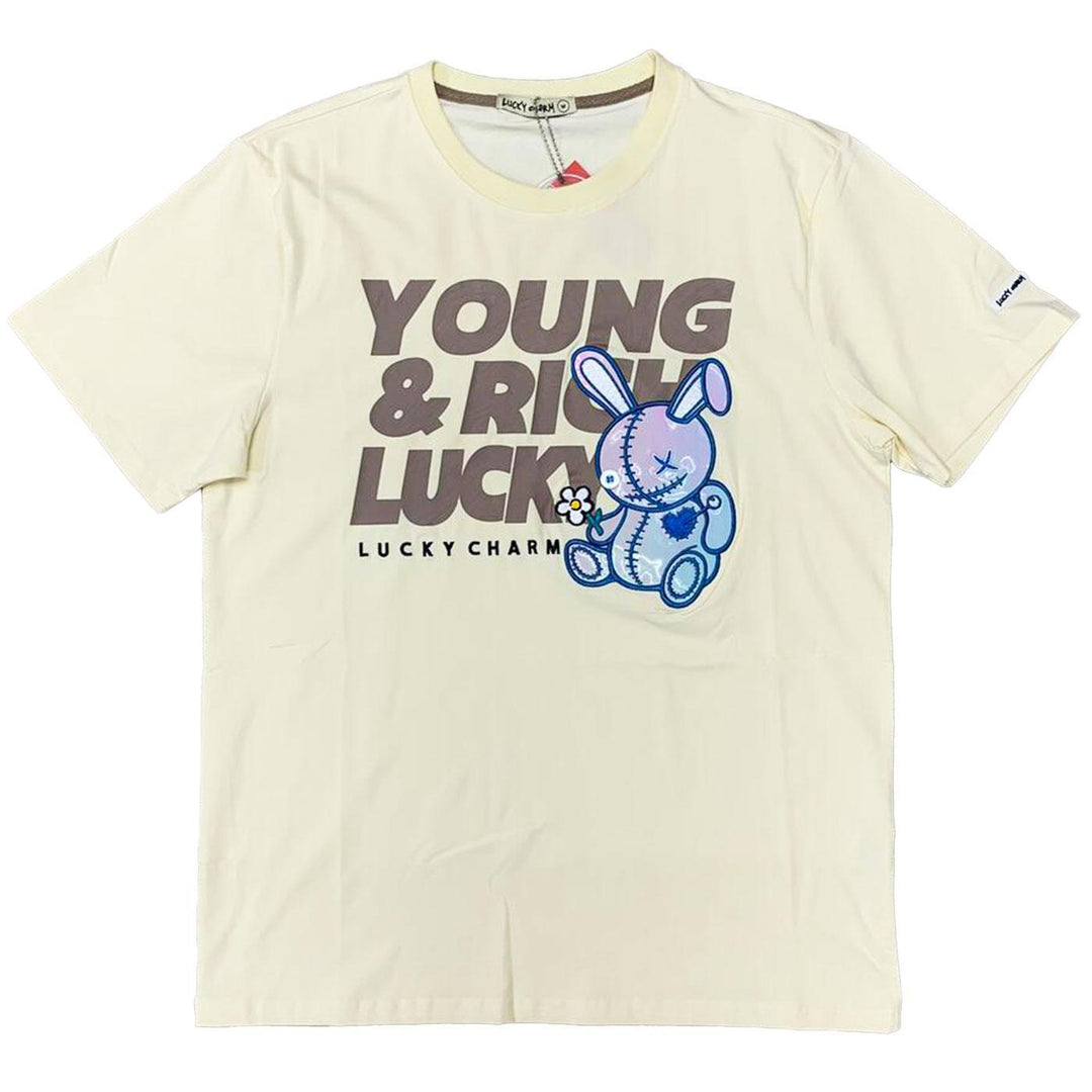 Young Rich & Lucky Tee (Off-White)