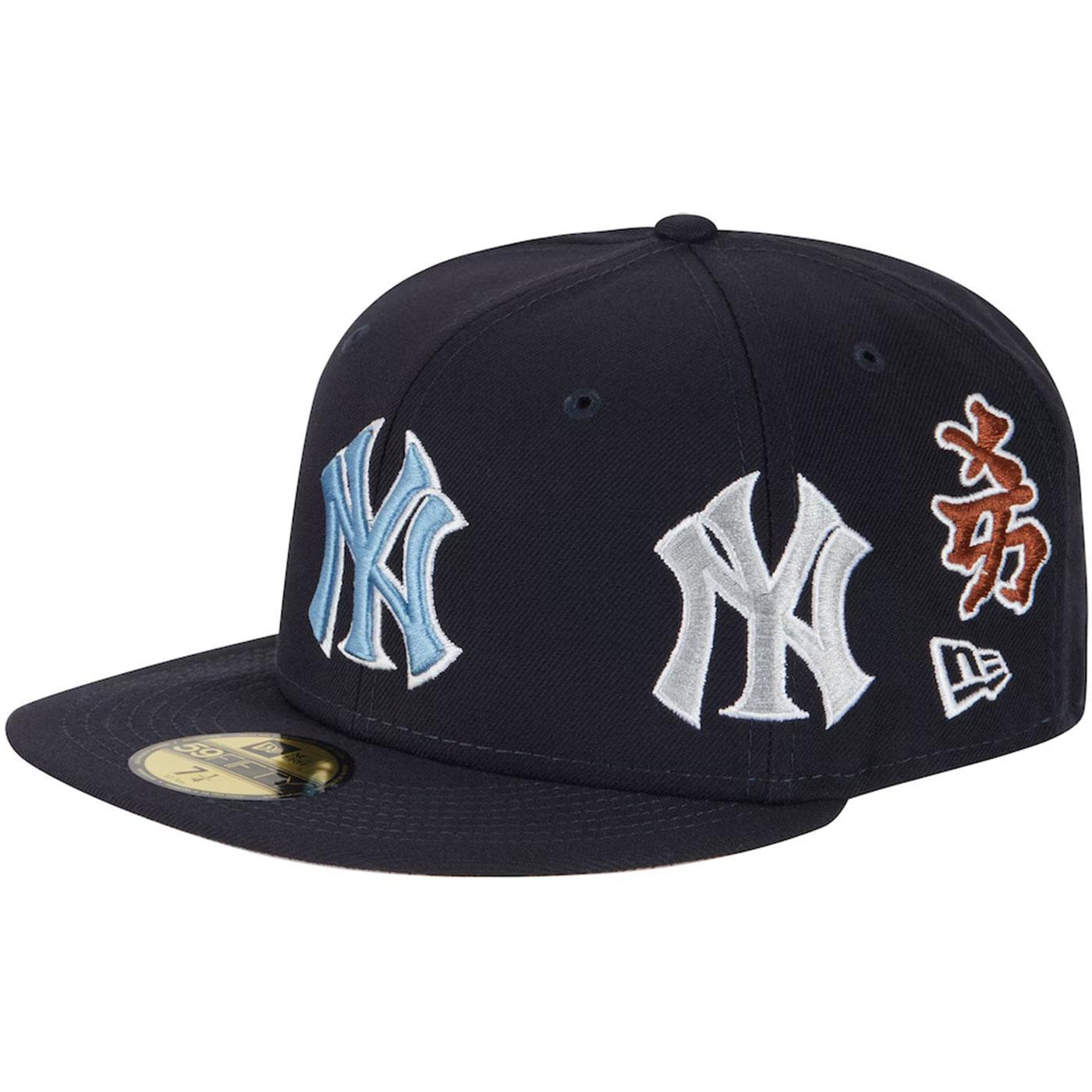 Supreme x NEW YORK YANKEES NEW ERA Cap kanji CAP New Era Caps Red 7 5/8