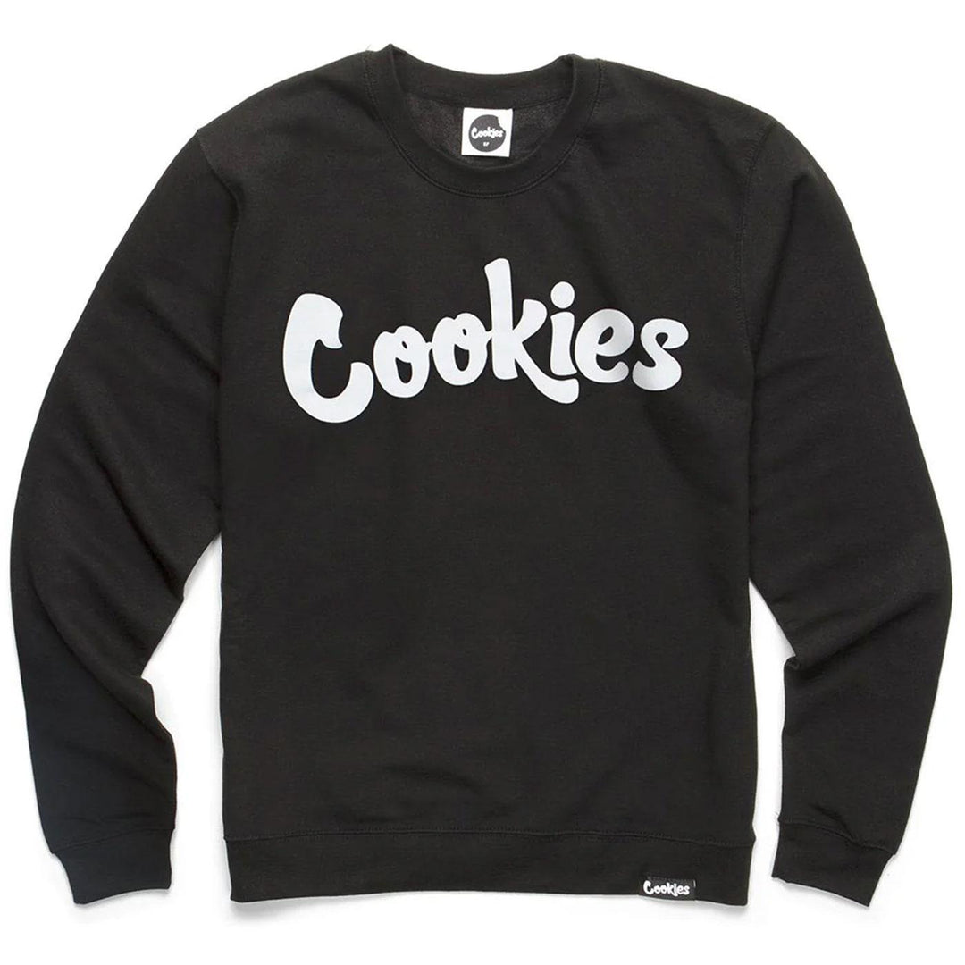 Original Logo Crewneck (Black/White) | Cookies Clothing