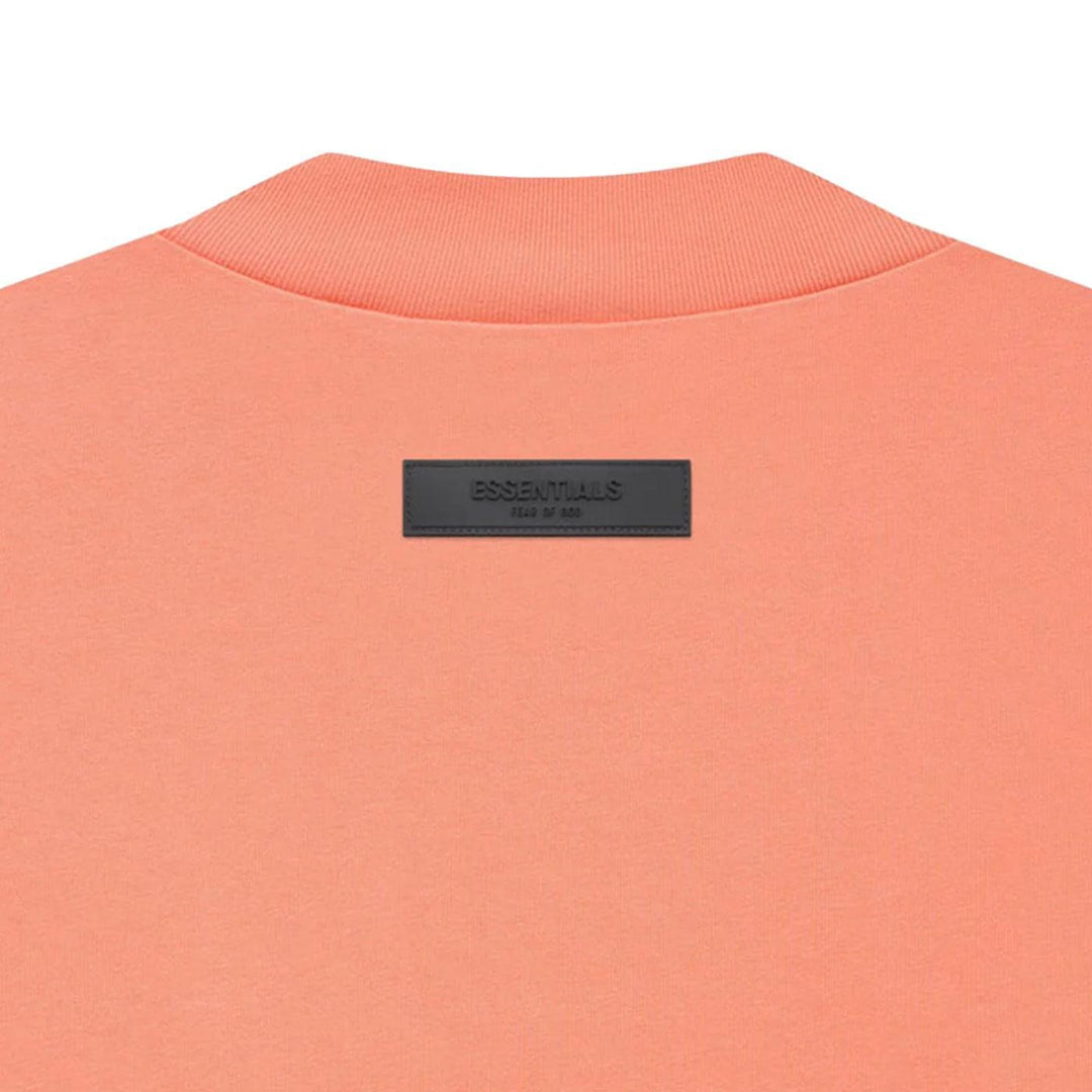 Essentials Short-Sleeve Tee 'Coral' Rubber Patch | Fear of God