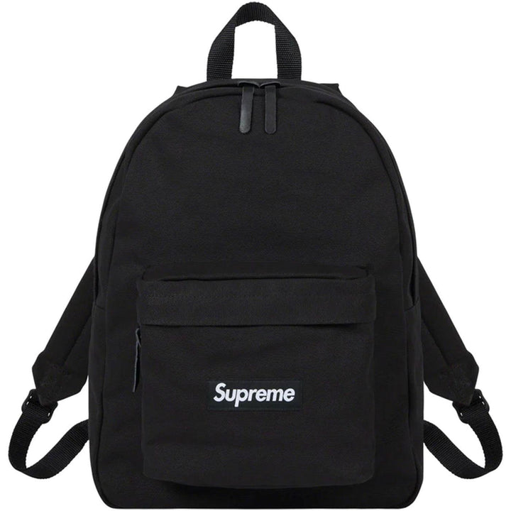 Supreme Canvas Backpack (Black) | Supreme NY