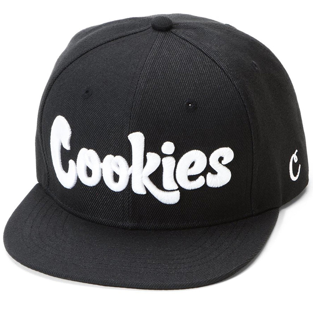 Original Logo Snapback (Black/White) | Cookies Clothing