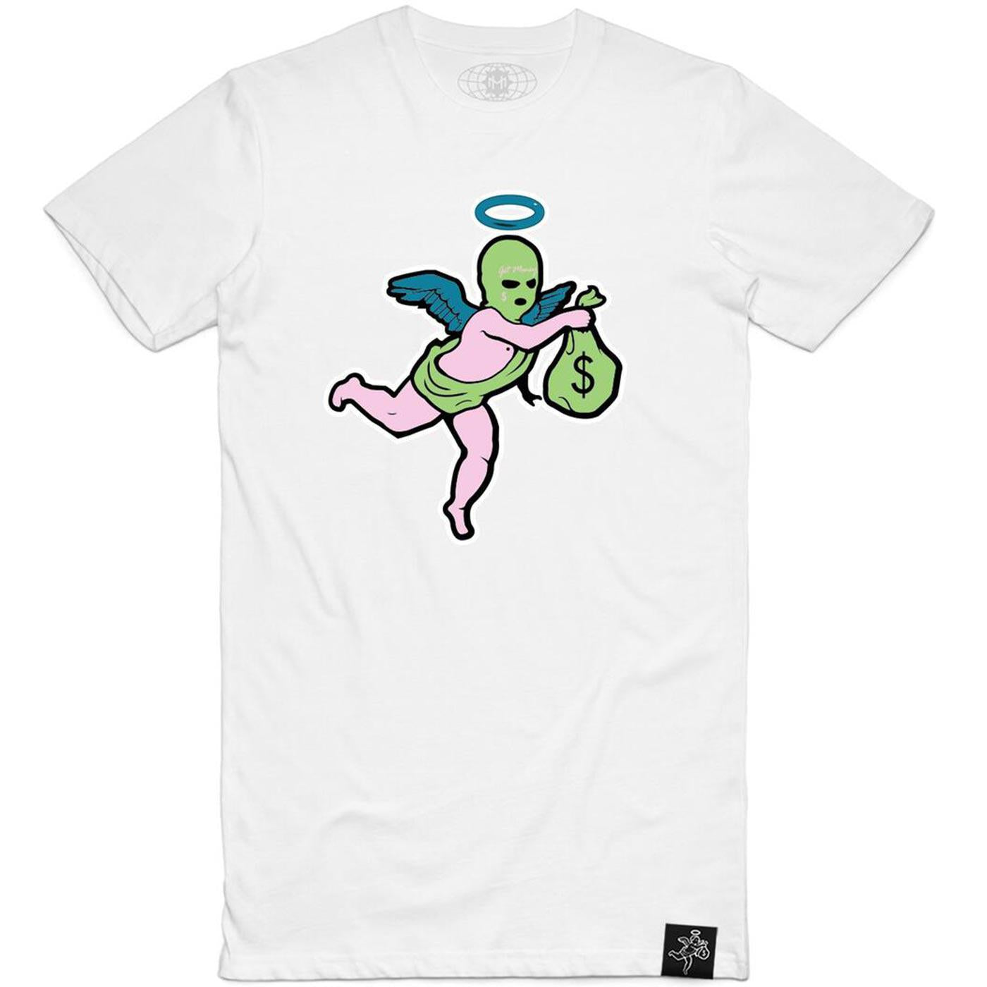 Ski Mask Angel Tee (White) | Hasta Muerte – Urban Street Wear