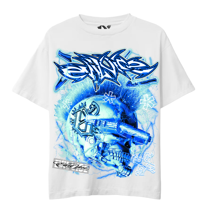 Neon Punk Tee (White)