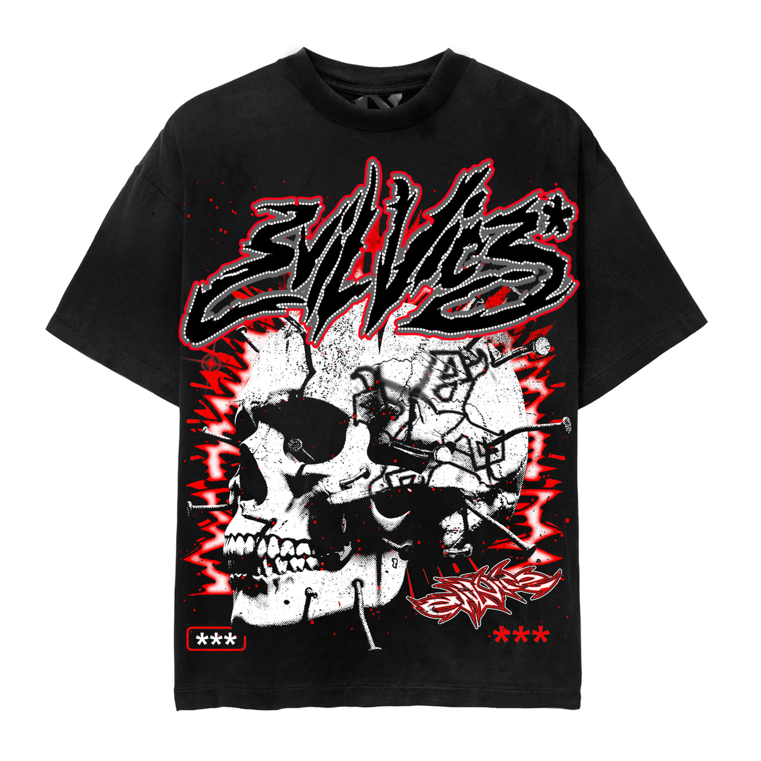 Nail Head Tee (Black)