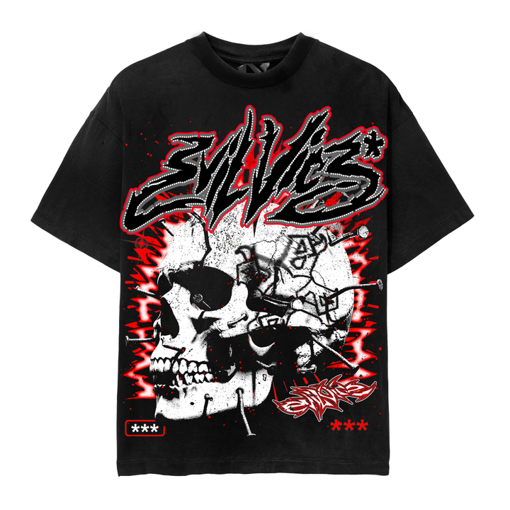Nail Head Tee (Black)