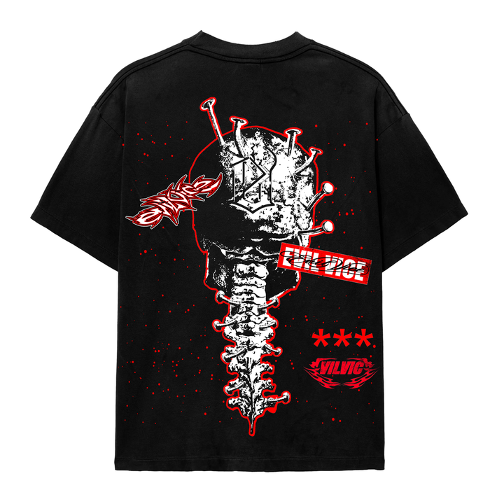 Nail Head Tee (Black)