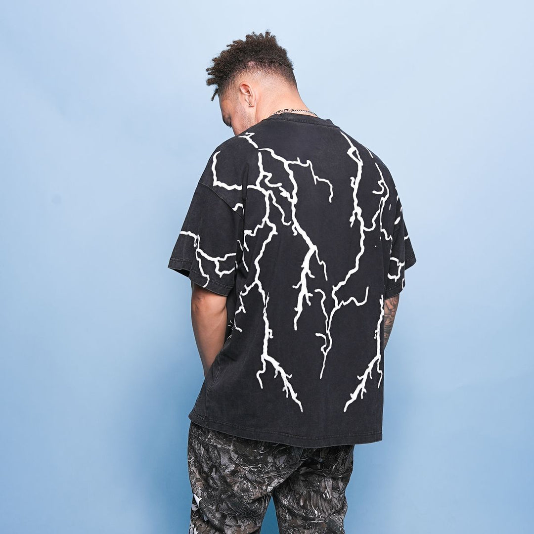 Thunder Angel Oversize Tee (Black)