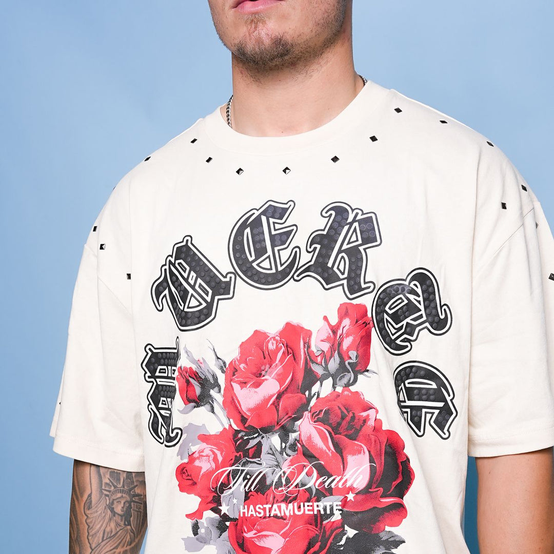 GBR Ribbon Crop Tee (Bone)