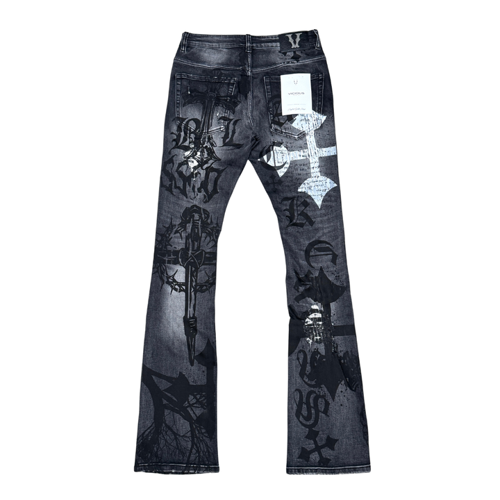 Premium Artwork Denim (Vintage Grey)