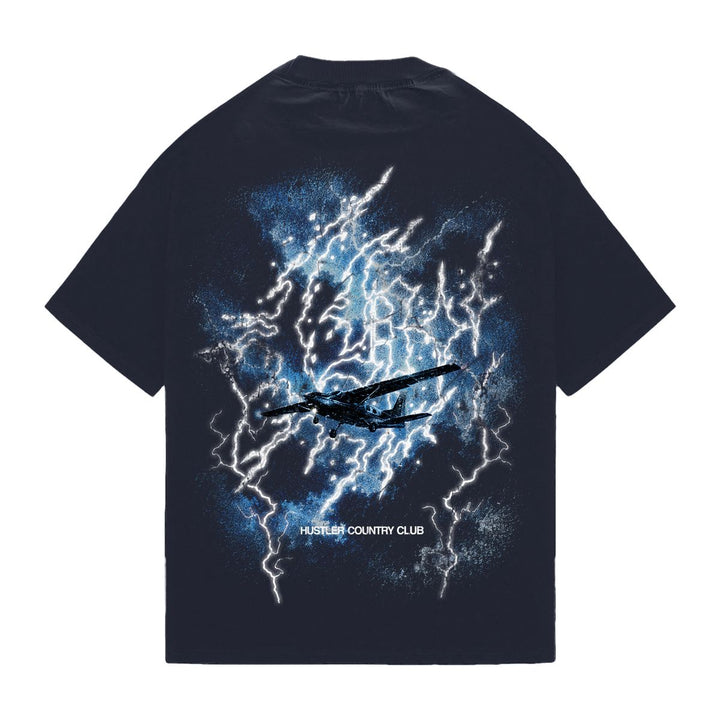 Never Stops Tee (Navy)