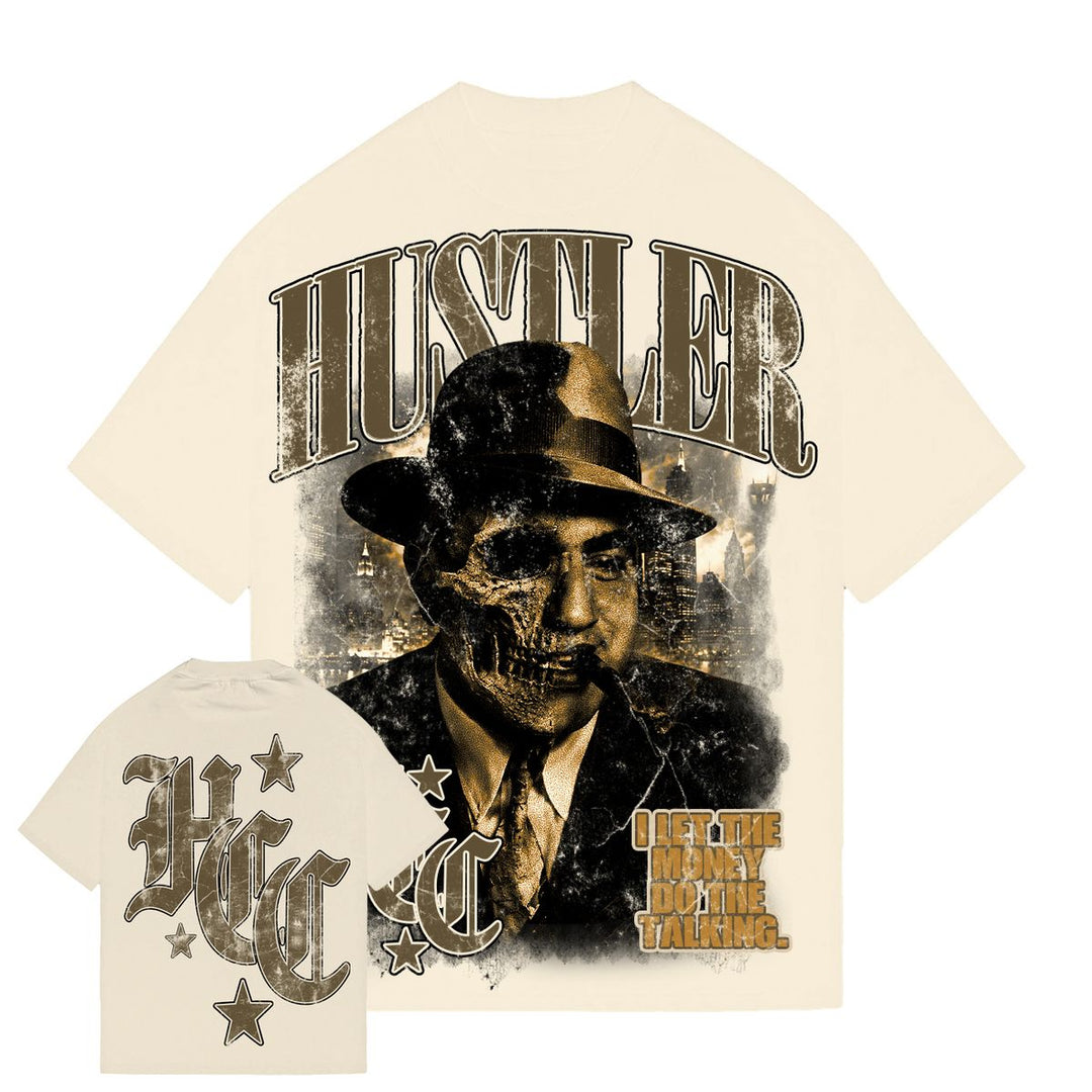 Money Talks Tee (Cream)