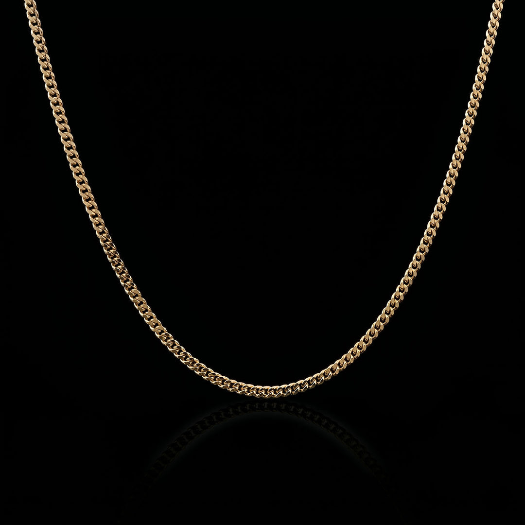 1.5mm Sterling Silver Cuban Necklace