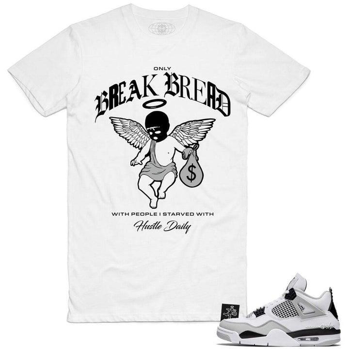 Only Break Bread MM Tee (White)