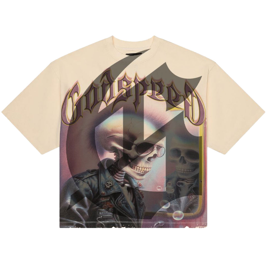 Man in The Mirror Tee (Bone)