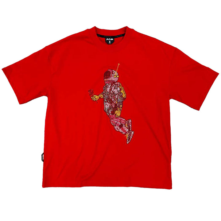 Astro Stone Boxy Tee (Red)