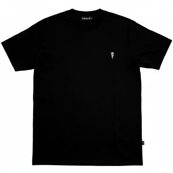 Ice Cream Logo Basic Tee (Black)