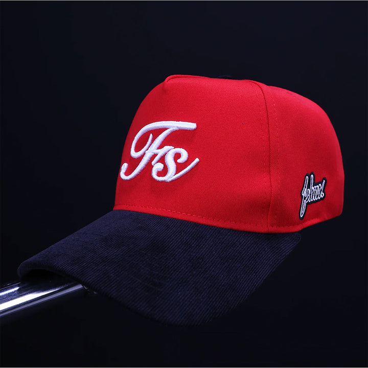 Stella Logo Snapback Hat (Red/Black)