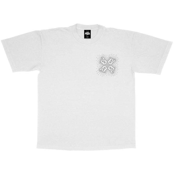 Rhinestone EV Tee (White)