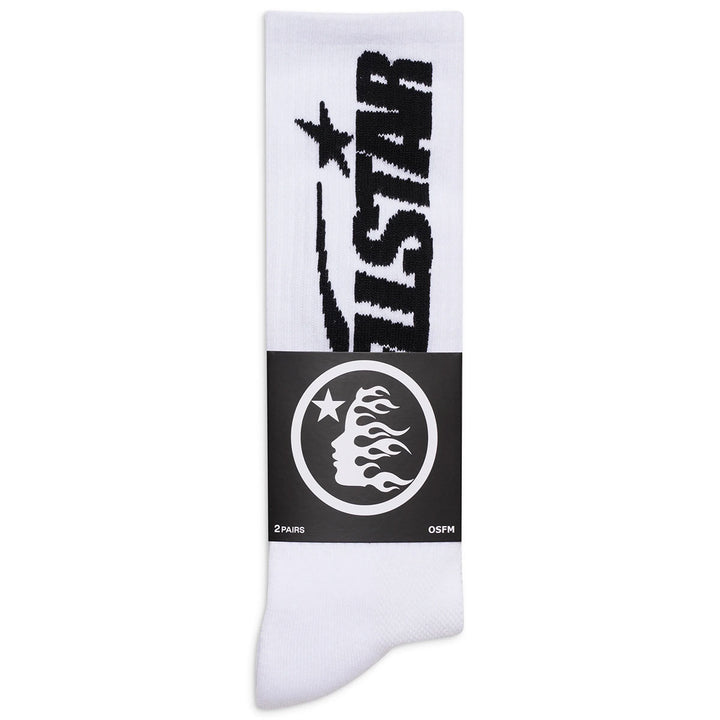 Hellstar Classic Socks 2 Pack (Black/White)