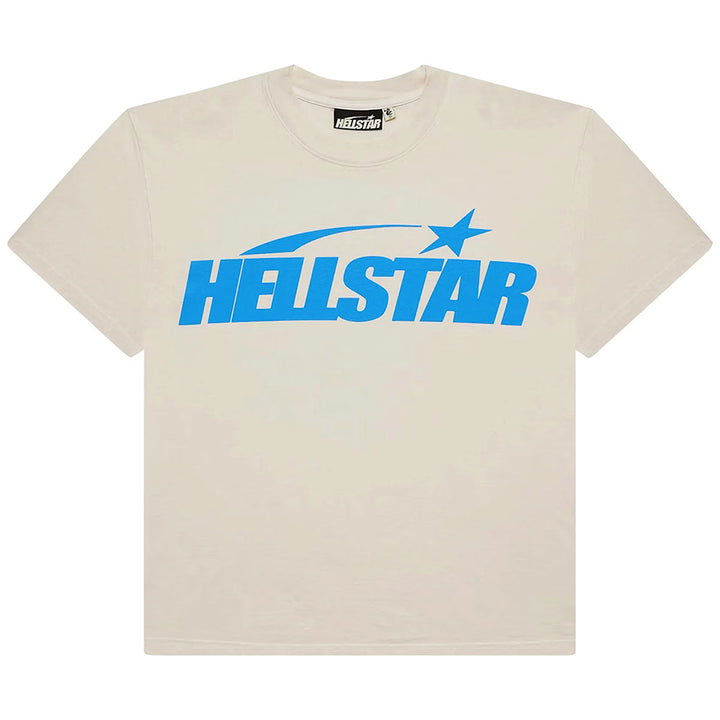 Hellstar Classic T-Shirt Regular (White/Blue)