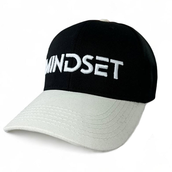 Mindset Slogan Hat (Black/Cream)