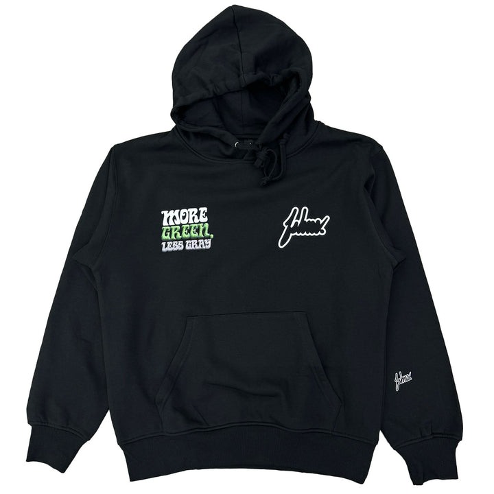 More Green Hoodie (Black)