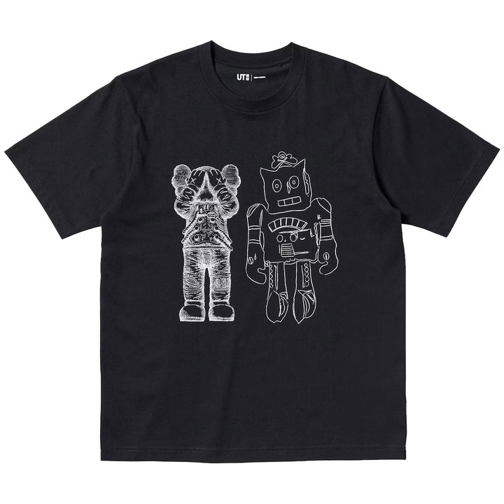 KAWS + Warhol UT Graphic T-Shirt (Black)