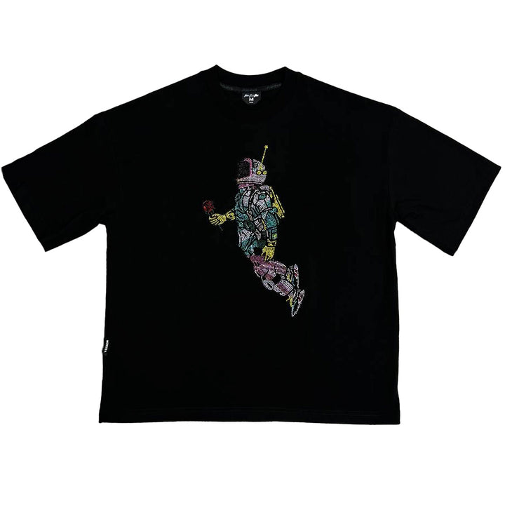 Astro Stone Boxy Tee (Black)