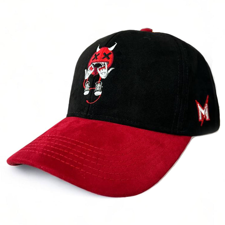 Devil Emo Hat (Black/Red)