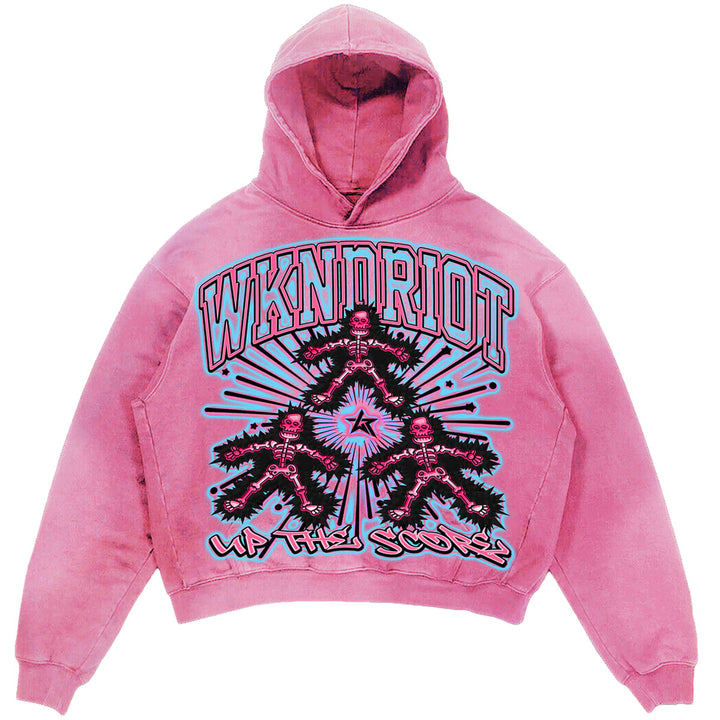 Up The Score Hoodie (Pink)