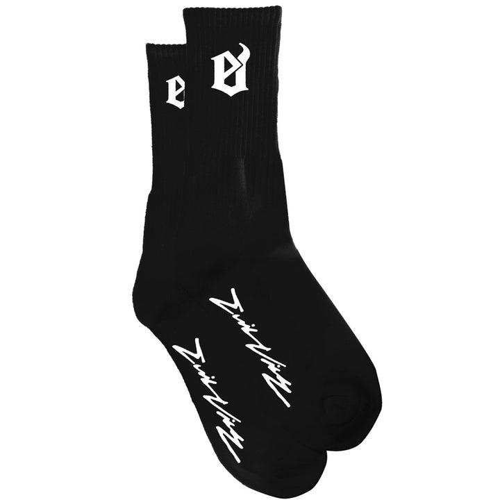 Monogram Socks (Black)