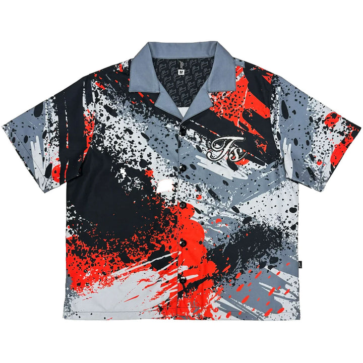 Camo V2 Shirt (Grey/Red)