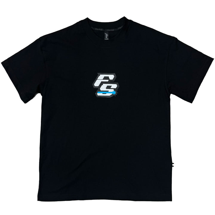 Puff FS Laser Gun Oversize Tee (Black/ Glowing Blue)