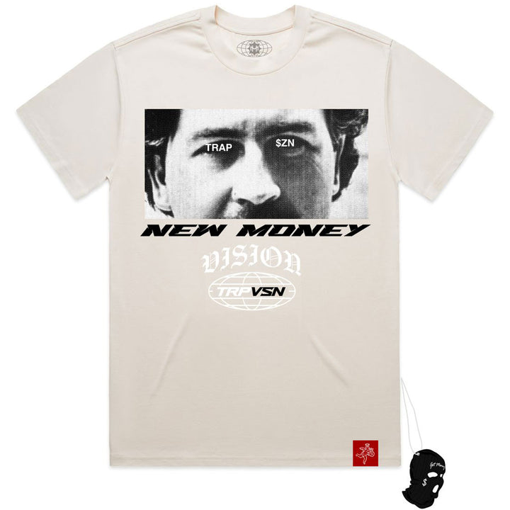 Red Label - New Money Vision Tee (Ecru)