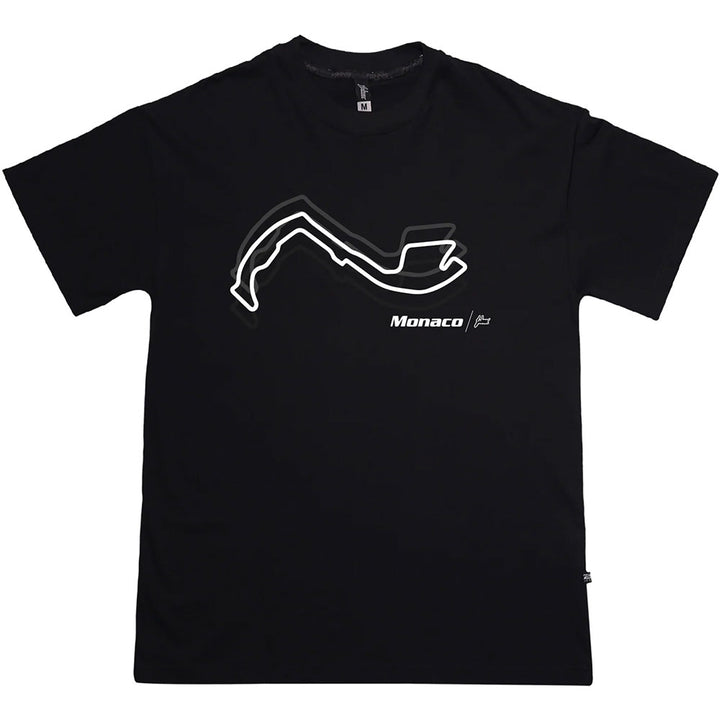 Monaco Pit Oversize Tee (Black/White)