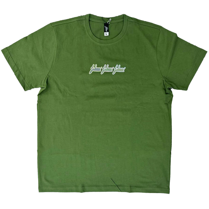 3 Layer Grill Tee (Olive/Pastel Colors)