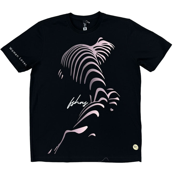 Women Lover Premium Tee (Black/Gradient)